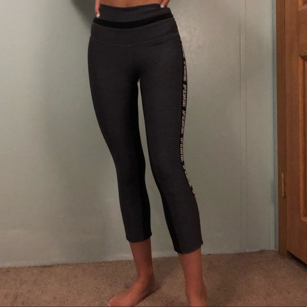 PINK leggings barley worn
